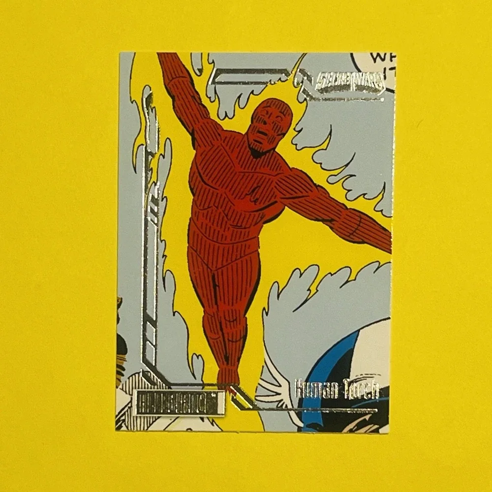 2024 Upper Deck Marvel Allegiance Secret Wars Human Torch #22 Base‎ Card